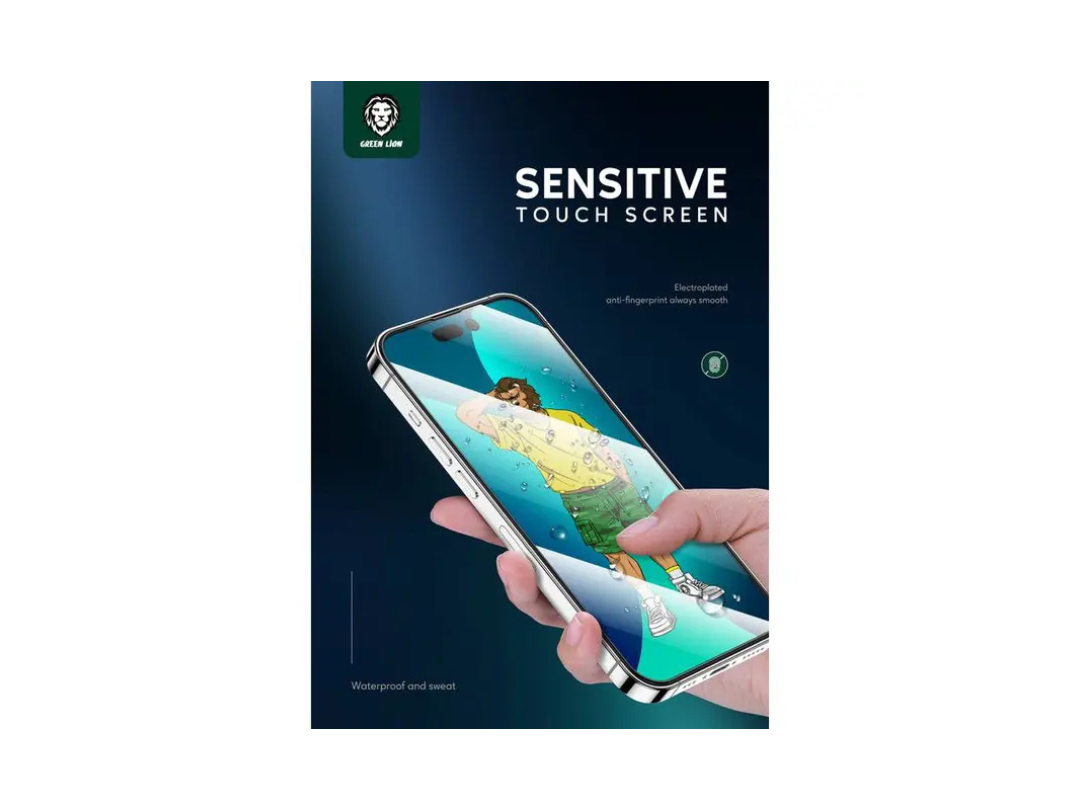 Buy Green Lion iPhone 14 Pro 3D Silicone HD Glass Screen Protector in Qatar Buy Green Lion iPhone 14 Pro 3D Silicone HD Glass Screen Protector in Qatar